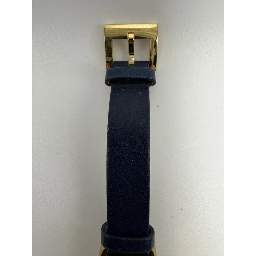 Tory Burch TRB2008 Double Wrap Ladies Watch New Battery 17MM Leather Band Swiss‎